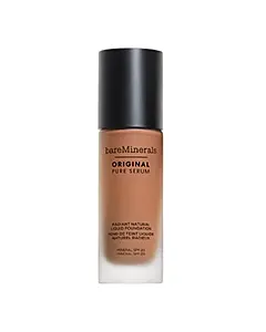 bareMinerals Original Pure Serum Radiant Natural Liquid Foundation Mineral SPF 20-Medium Deep Cool 4.5