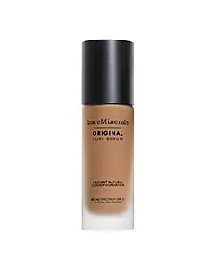 bareMinerals Original Pure Serum Radiant Natural Liquid Foundation Mineral SPF 20-Medium Deep Neutral 4