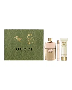 GUCCI Guilty Pour Femme EDP Giftset 90ml and Miniature 10ml and Body Lotion 50ml 