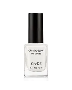 GA-DE Crystal Glow Nail Enamel 497 Whitest White