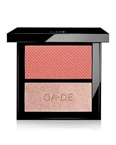 GA-DE Velveteen Blush & Shimmer Duet 50 Rose & Glow 7.4gm