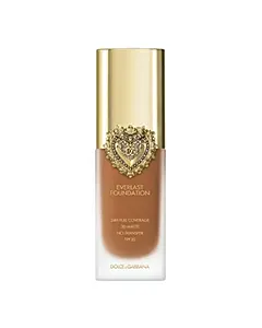 Dolce&Gabbana Everlast Foundation 28W Medium Deep - 24H Full Coverage 3D Matte No Transfer Sunscreen Broad Spectrum SPF 20
